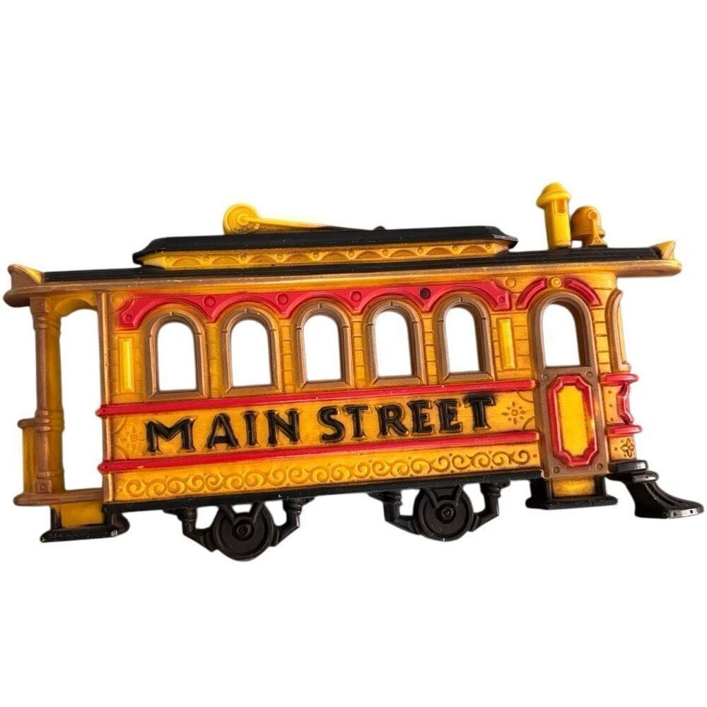 Homco Main Street Trolley 1975 Wall Hanging